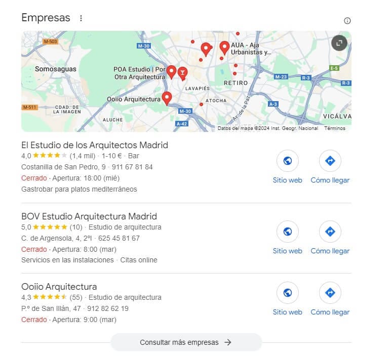 SEO para arquitectos